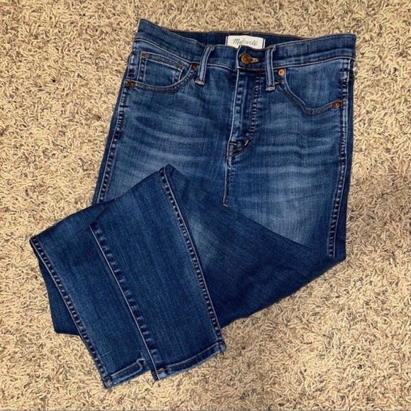 Madewell Women's Skinny Jeans in Classic Blue - Picture 1 of 5